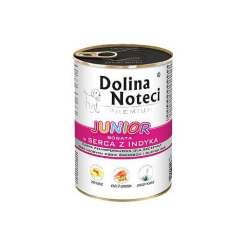 DOLINA NOTECI JUNIOR Serca indycze 400g