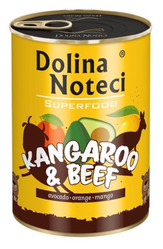 DOLINA NOTECI SUPERFOOD Kangur i wołowina 400g