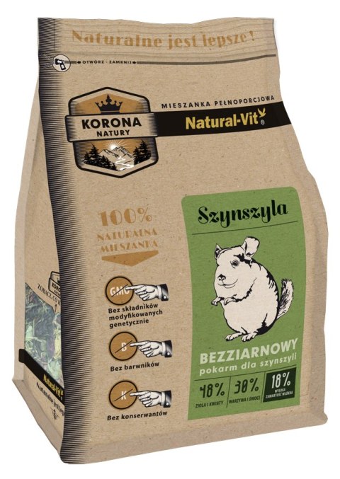 KORONA NATURY Mieszanka - Szynszyla 750g