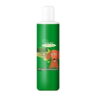 OVERZOO Szampon kiwi dla psów krótkowłosych 200ml