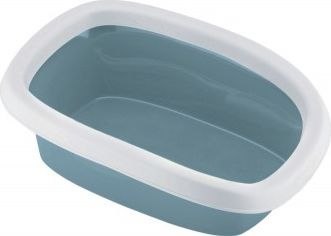 STEFANPLAST Kuweta SPRINT 10, biało-niebieska 43x31x14cm [86128]