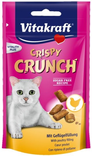 VITAKRAFT CRISPY CRUNCH przysmak dla kota, drób 60g