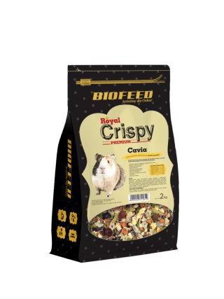 BIOFEED ROYAL CRISPY PREMIUM Cavia pokarm dla świnek morskich 2kg