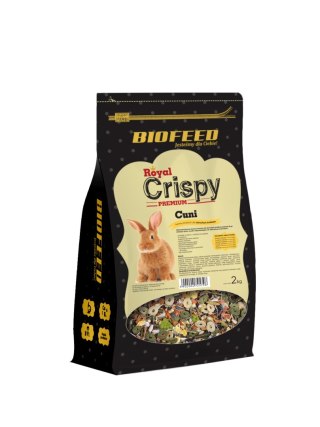 BIOFEED ROYAL CRISPY PREMIUM Cuni pokarm dla królików 2kg