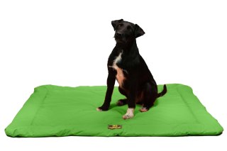 PETLOVE Mata uniwersalna wodoodporna dla psa zielona 102x88cm [MATAGN] + GRATIS ZABAWKA