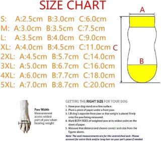 AKOPAWON Antyposlizgowe skarpetki dla psów, 4 sztuki, kolor szary, rozmiar 3XL, dla psów 10-15kg