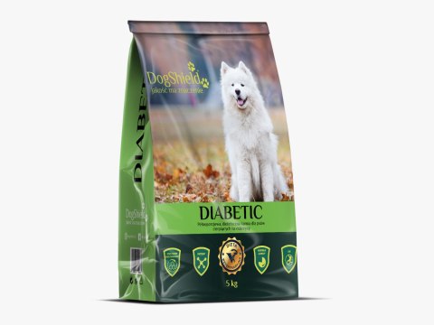 DOGSHIELD Diabetic karma dla psów cierpiących na cukrzycę 5kg