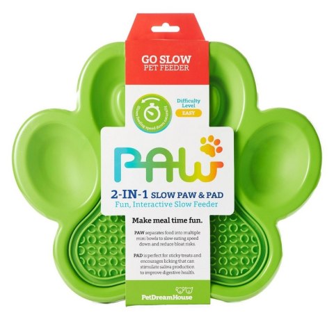 PDH Paw 2-in-1 Green Easy - Miska dla psa zielona [PDHF009]