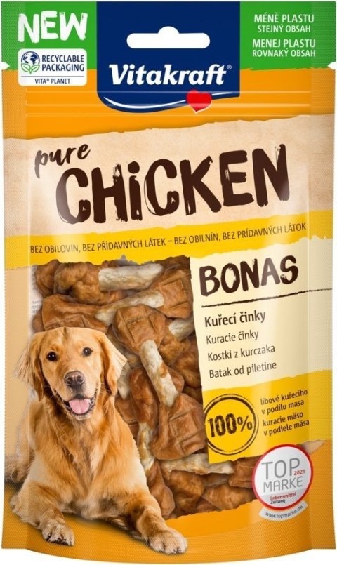 VITAKRAFT CHICKEN BONAS Kostki z kurczaka 80g